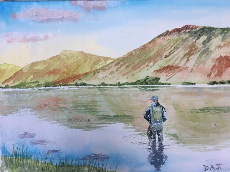 Dougie Johnston ' Loch Fishing '