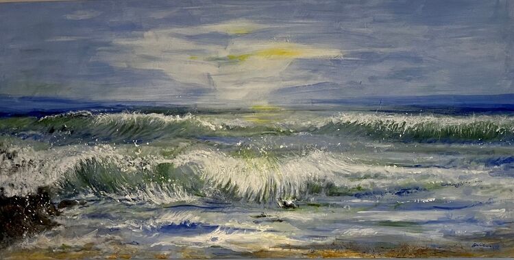 Julie Manning ' Rough Sea '