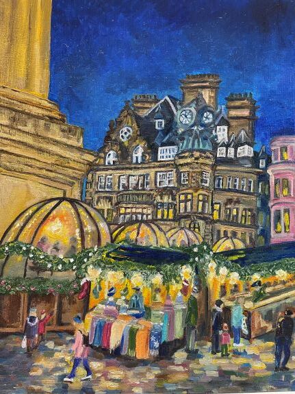 Maria Dunn ' City Night Scene '