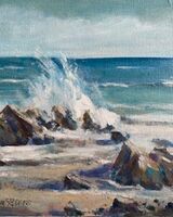Anne Roberts ' Rocky Shore '