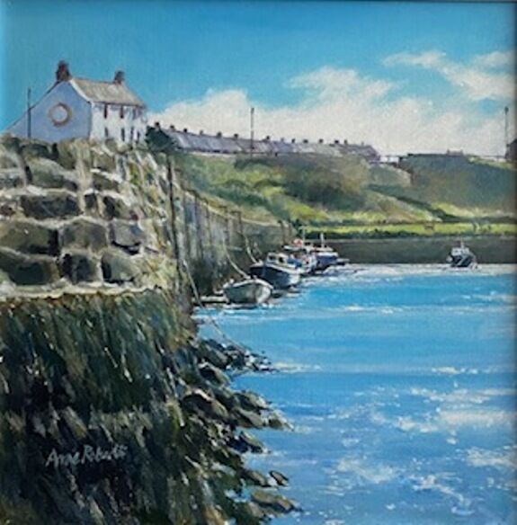 Anne Roberts ' Seaton Sluice Harbour '