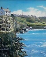 Anne Roberts ' Seaton Sluice Harbour '