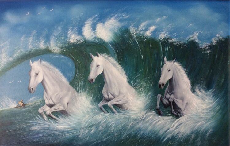 Jeff Stamp ' White Horses '