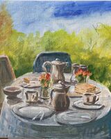 Willie Drea ' Tea en Plein Air '