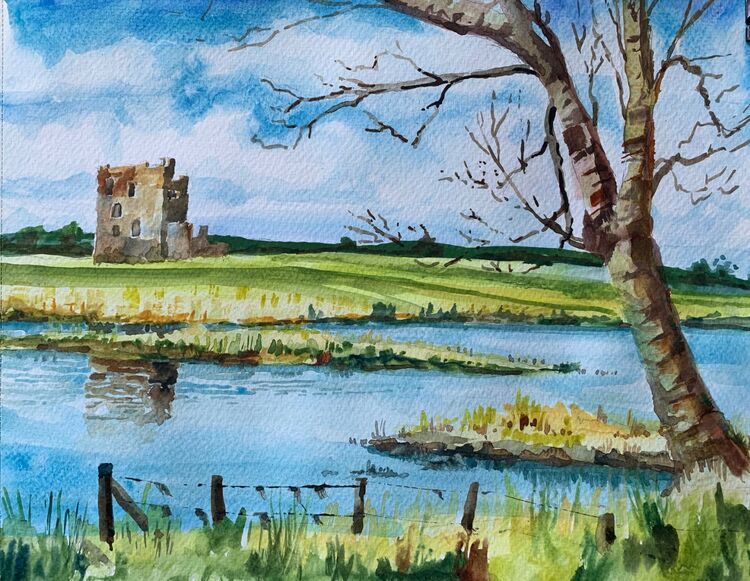Willie Drea ' Thrieve Castle Dumfriesshire '