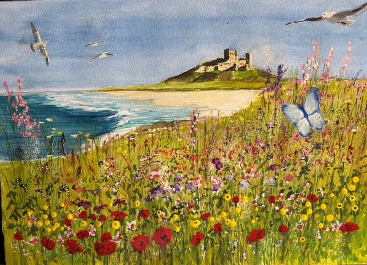 John McGee ' Flowers of Bamburgh '