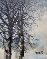 Anne Roberts 'Winter trees in Whalton '