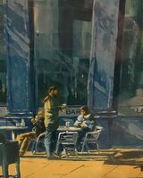 Tim Griffiths ' A Glass in the Sunshine, Grey Street ']