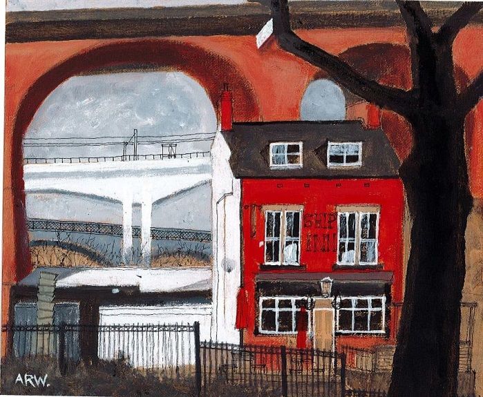 The Ship Inn, Ouseburn by Allan White