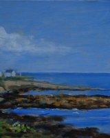 Near Annan Scotland by Audrey Drynan, -acrylic