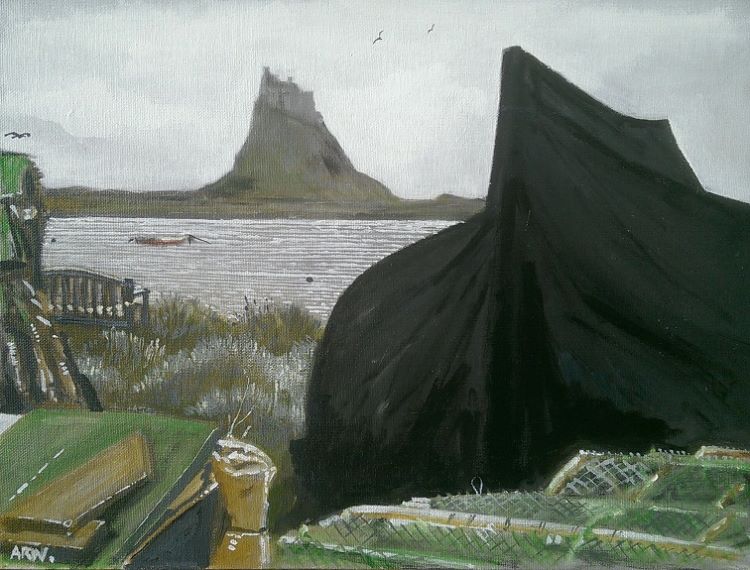 Holy Island by Allan White