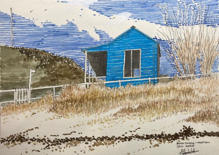 80 Allan White ' Beach House -Foxton '