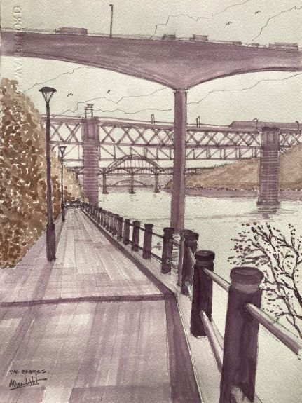 81 Allan White ' The Bridges '