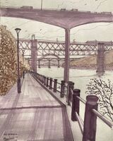 81 Allan White ' The Bridges '