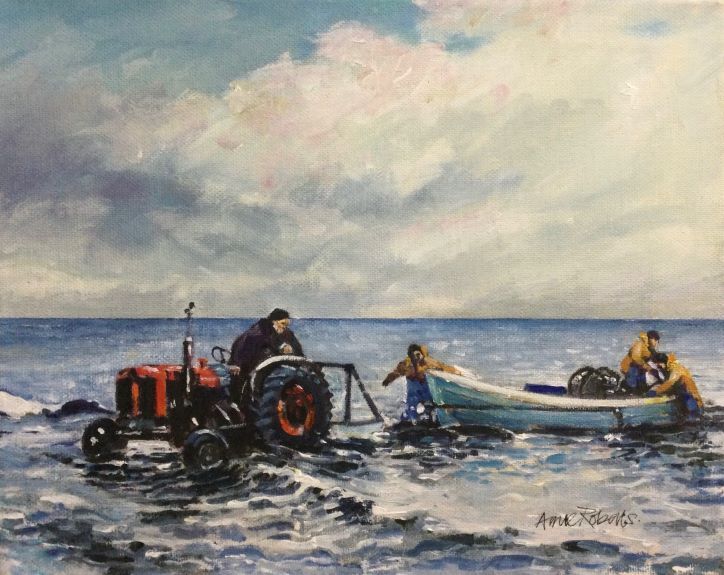 Anne Roberts, Towing the Boats