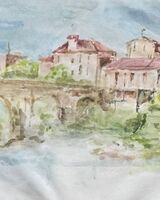 13 Anne Brown ' Bridge Over)the Vidoule '