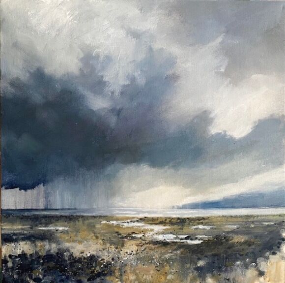 68 Anne Roberts ' Storm at the Coast '