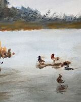 19 -Audrey Drynan ' Frozen Bolam Lake '