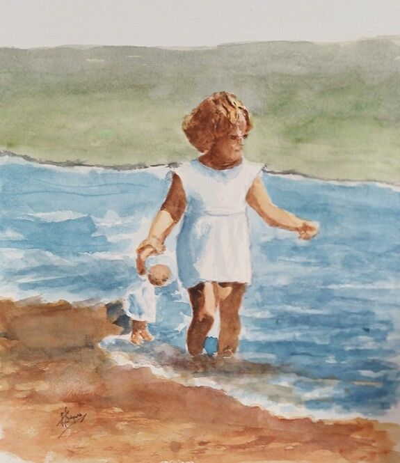 25 Audrey Drynan ' Time for a Paddle '