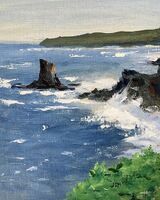 Audrey Drynan, Rocks at Seaton Sluice