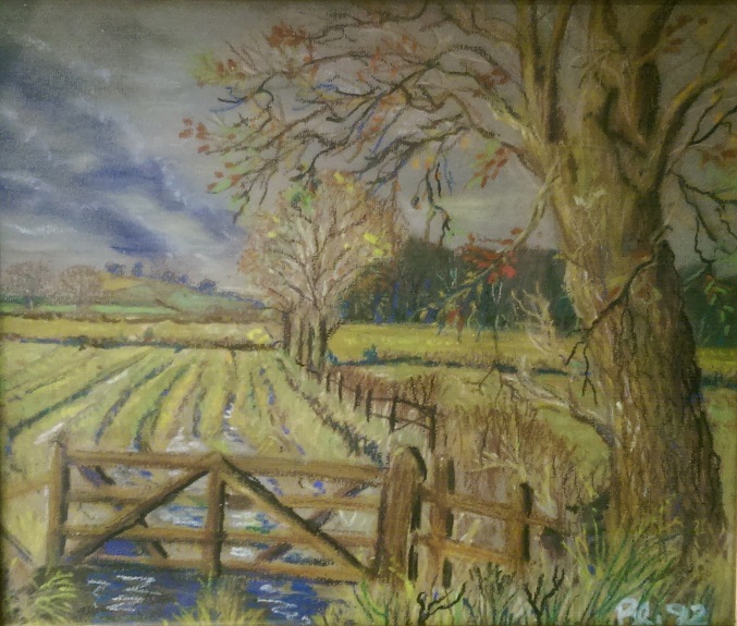 Autumn by Brian Wilson -mixed media