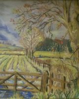 Autumn by Brian Wilson -mixed media