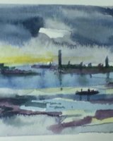 Berwick image6 by Tim Griffiths -watercolour
