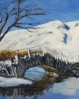 Slater's Bridge by John Fulthorpe -acrylic