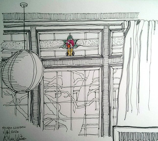 Allan White, Studio Window -2