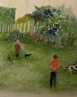 Julie Manning, Social Distancing Dog Field