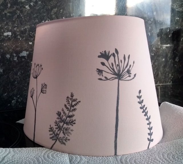 Sheila Lewis- painted light shade