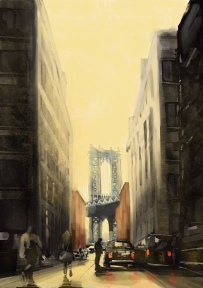 Tim Griffiths, Brooklyn Bridge New York