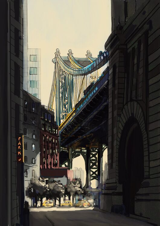 Tim Griffiths Brooklyn Bridge Manhattan New York