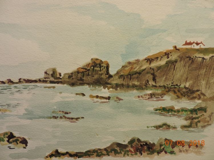 Devon Coastal Scene