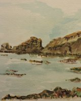 Devon Coastal Scene by Brian Wilson