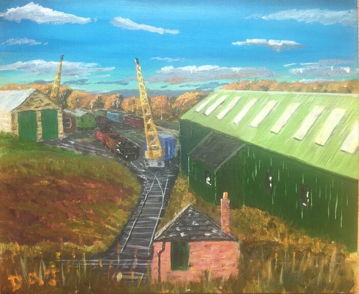 Dougie Johnston, 'Morning at Tanfield '