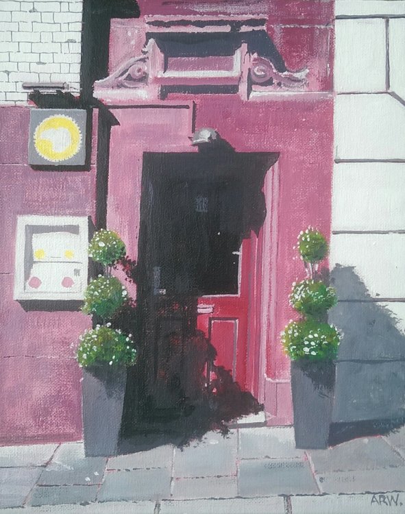 Dabawal, acrylic by Allan White