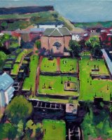 Canongate Kirk Edinburgh by Harry Bell, -acrylic