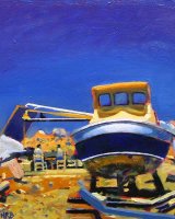 Lunch Break by Harry Bell, -acrylic
