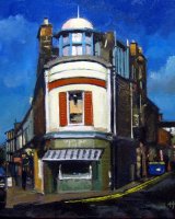 West End Fish by Harry Bell, -acrylic