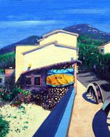 Harry Bell ' Majorcan Landscape '