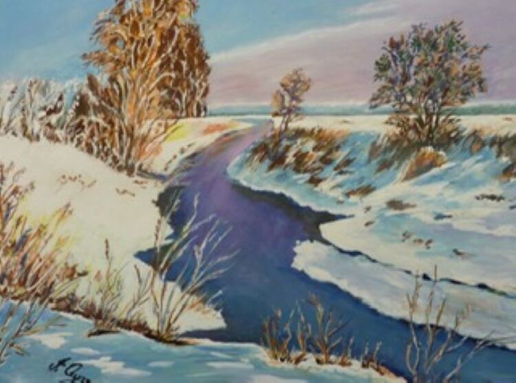 Irene Ayers Winter Sunshine
