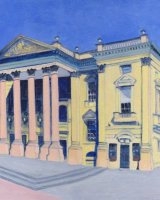 Theatre Royal 1 by Jenny Dyson, -oil
