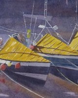 Four Amble Boats by Joe McGregor.