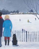 Jenny Dyson 'People in the Snow '