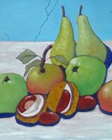 enny Dyson 'Still Life with Pears'