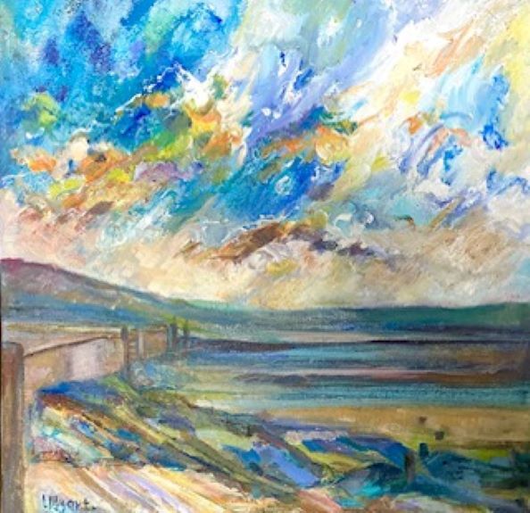 Karen Stott 'Beach at South Peninsula '