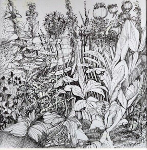 75 Karen Stott ' Autumn Garden '