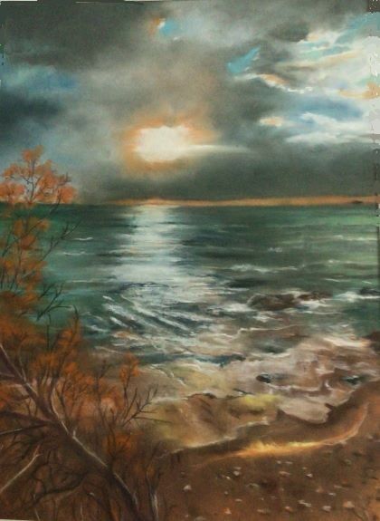 65 Margaret Richardson ' Ionian Skies '