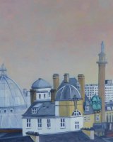 Newcastle Skyline by Jenny Dyson
